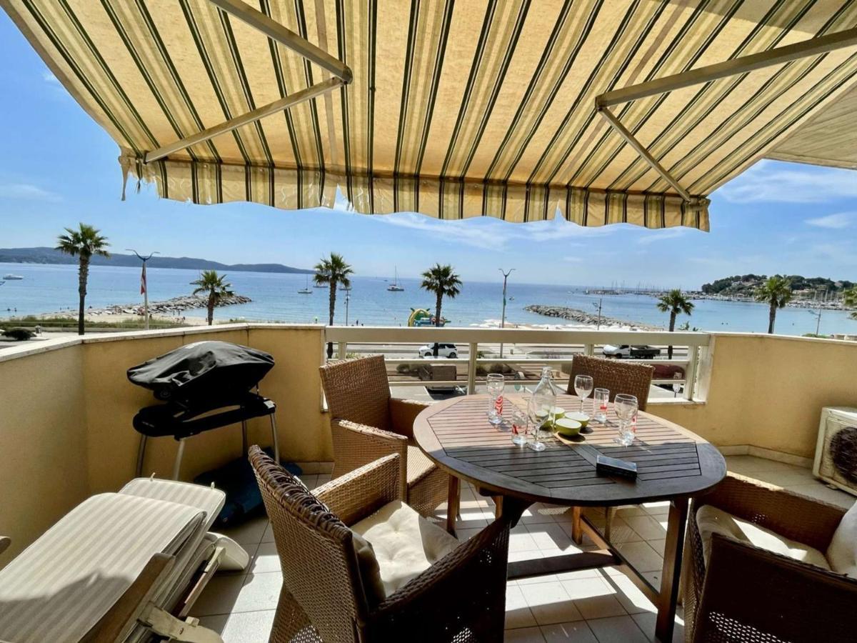 Superbe Apt 2P Front De Mer Pour 4 Pers Avec Terrasse - Cavalaire-Sur-Mer - Fr-1-226B-162 المظهر الخارجي الصورة